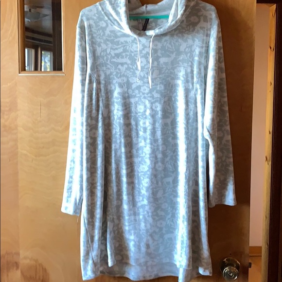 jaclyn intimates Other - Super soft lounge hoodie dress NWOT